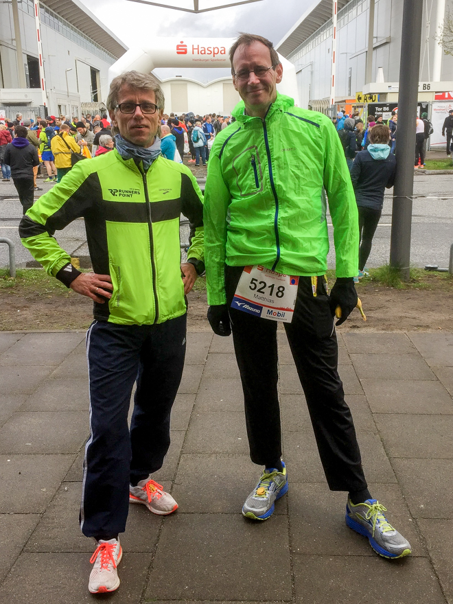 ...vor dem Start...