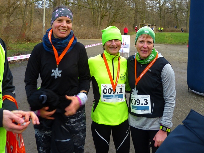 Team "Winterschlaf" im Ziel