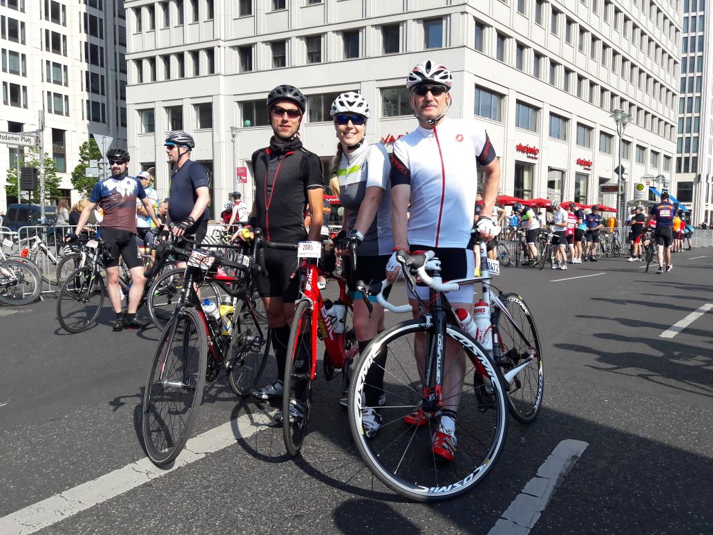 Vor dem Start